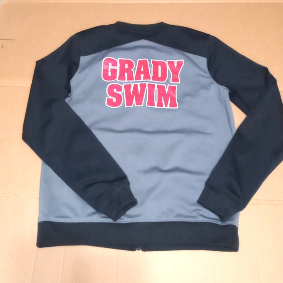 Grady Swim Team Midtown High School Atlanta Under Armour Zip Jacket Medium - Picture 4 of 12
